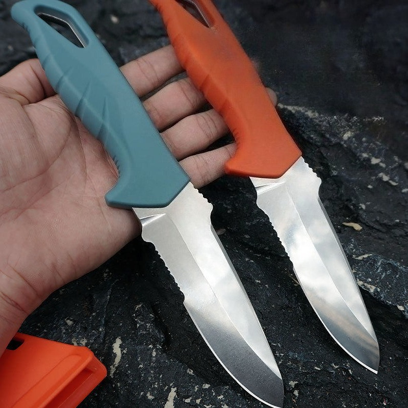 Dive Knife Titanium - Multicolor outdoor camping- en wandelmes, duurzaam