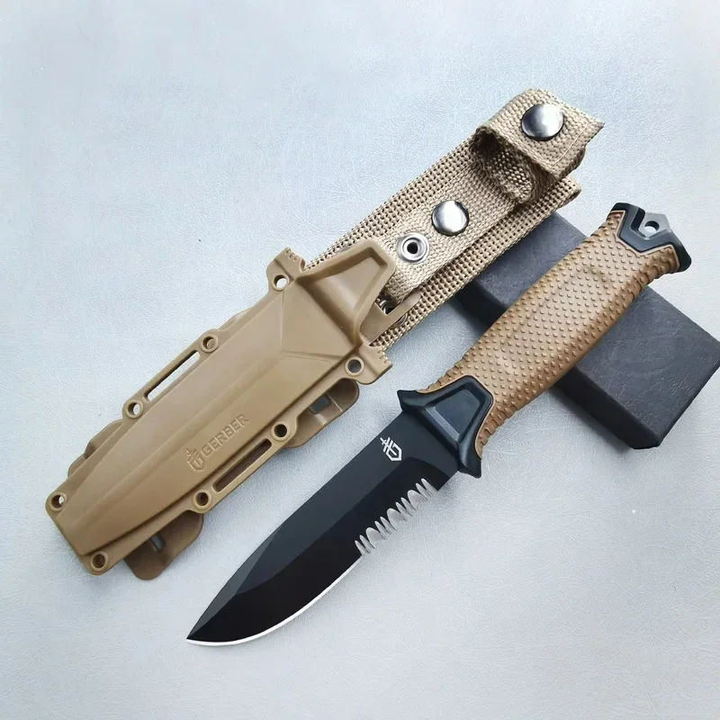 Dive Knife Titanium - Outdoor-zakmes Multifunctioneel kampeermes met hoge hardheid