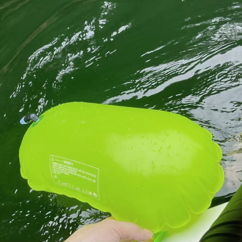 Swim Buoy Open Water - ABHS-PVC Opblaasbare reddingsboei Zwembad sleepboeien Luchtdroogzak