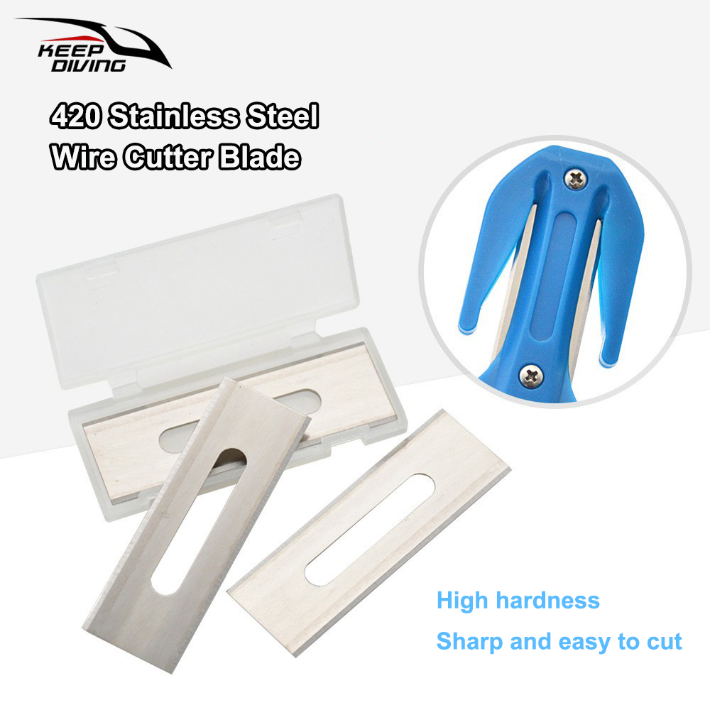 Dive Knife Titanium - 3 stks/partij Vervangen Messen voor HOUD