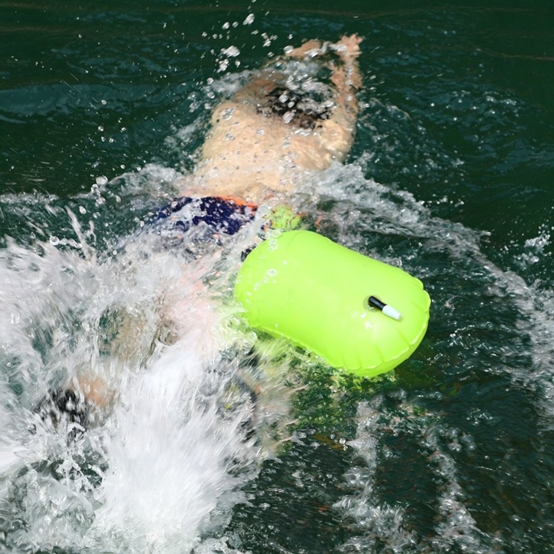 Swim Buoy Open Water - FSTE-opblaasbare zwembadboei Tow Float Life Saving