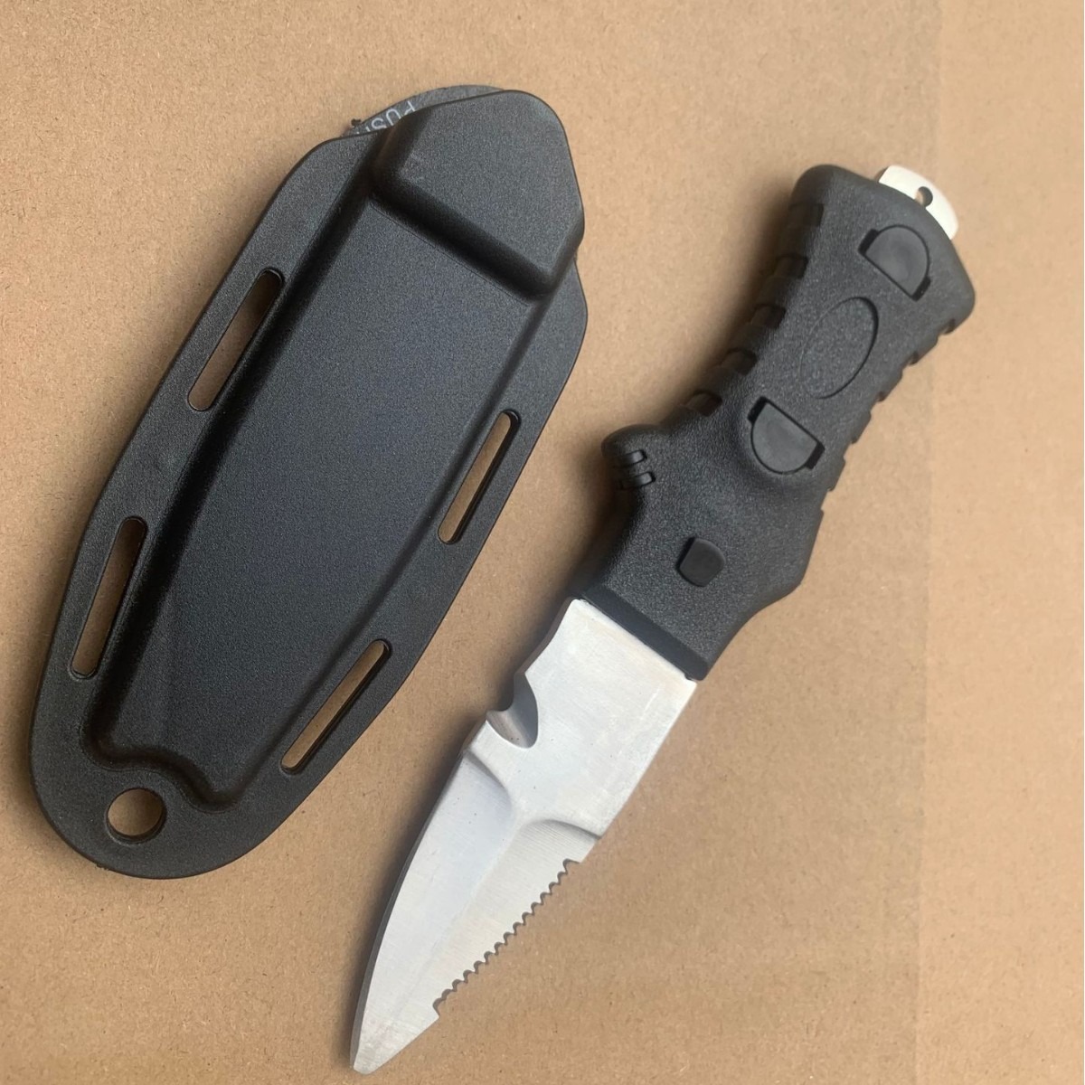 Duikmes voor redding, roestvri - Dive Knife Titanium recensie en prijs