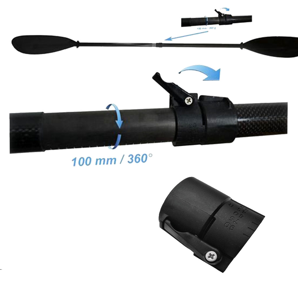 Kajak Kano Peddel Adjustor Bee - Kayak Paddle Carbon recensie en prijs