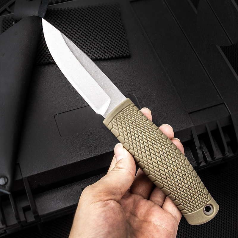2026 nieuw EDC vaststaand mes  - Dive Knife Titanium recensie en prijs
