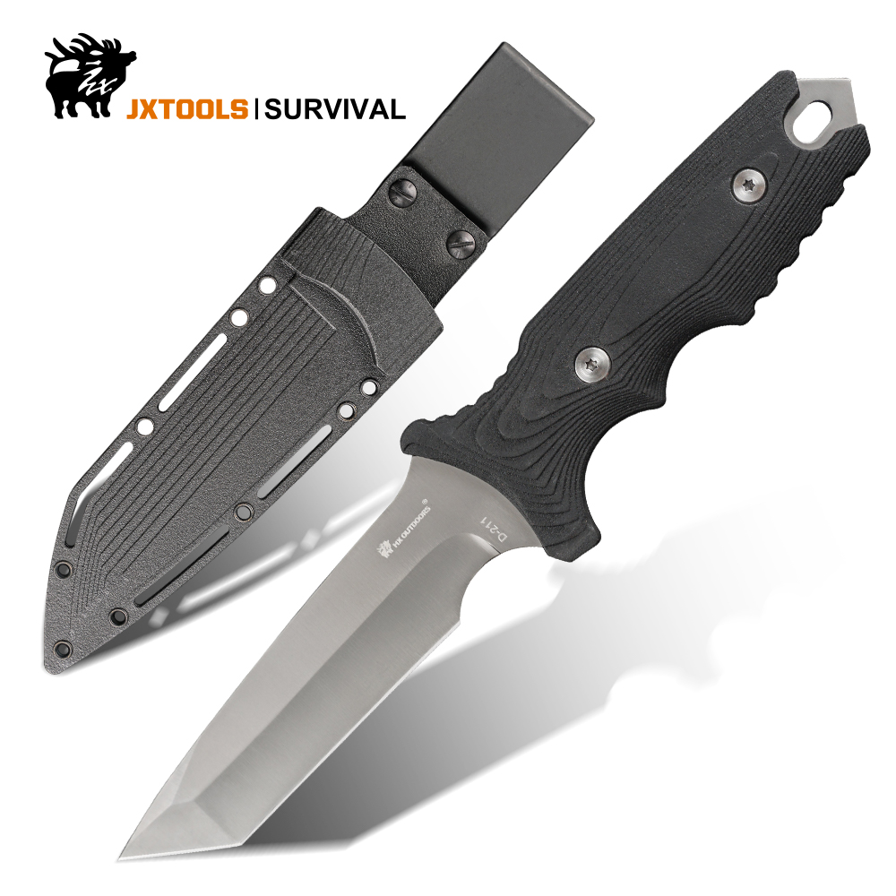 Survival vast mes EDC tactisch - Dive Knife Titanium recensie en prijs