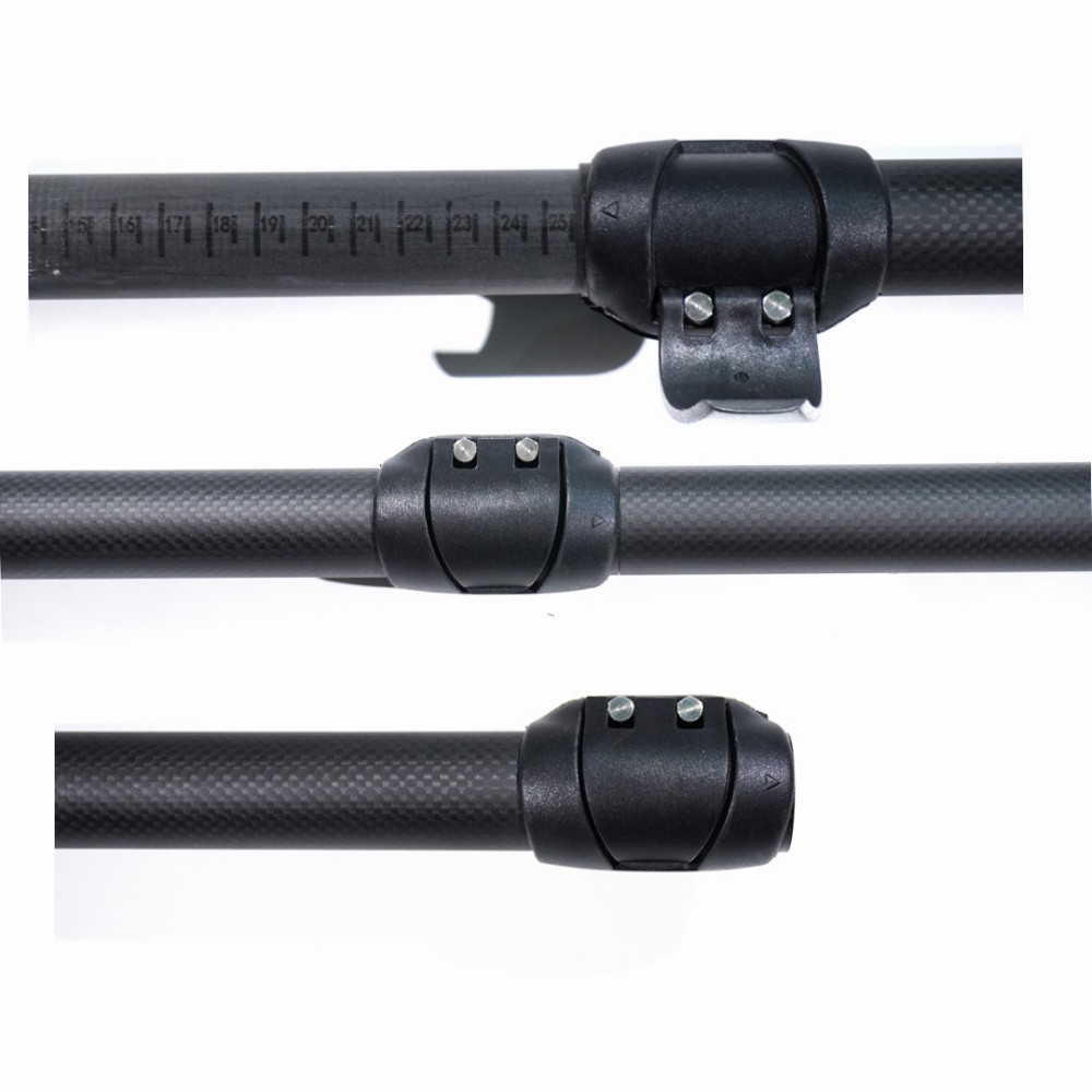 4-delige zwarte carbon 3K matt - Kayak Paddle Carbon recensie en prijs