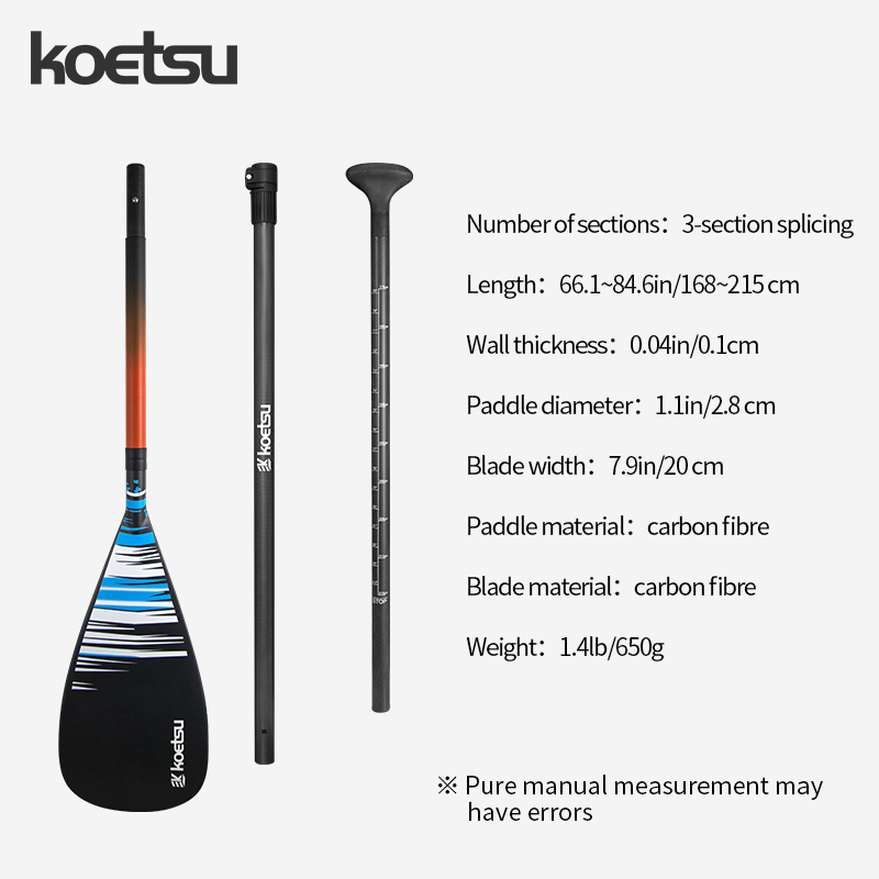 KOETSU Koolstofvezel peddel vo - Kayak Paddle Carbon recensie en prijs
