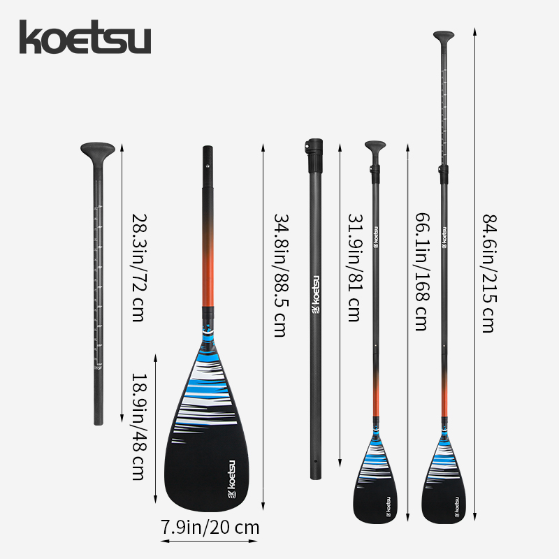 KOETSU Koolstofvezel peddel vo - Kayak Paddle Carbon recensie en prijs