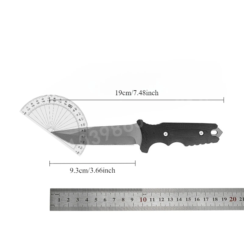 8071 Hoogwaardig roestvrijstal - Dive Knife Titanium recensie en prijs
